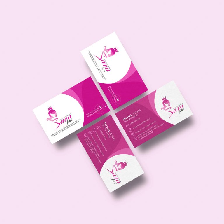 business card design trichy, business card design, flat business card design